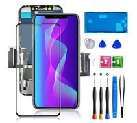 Bsz4uov Écran de remplacement pour iPhone XR 6.1", 3D Touch LCD Display Digitizer Assemblée pour A1984, A2105, A2106, A2108, carte étanche, cadre adhésif et outils de réparation complets