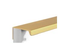 BSZCXBVMP Poignées encastrées pour portes de placards, Armoire cachée en alliage d'aluminium et poignée de tiroir sans perceuse multicolore 80-1200mm(Gold,400mm)