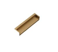BSZCXBVMP Poignées encastrées pour portes de placards, Poignée dissimulée for armoire et tiroir multicolore 120 mm 200(Champagne Gold 120mm)