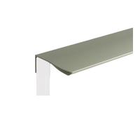 BSZCXBVMP Poignées encastrées pour portes de placards, Tailles multiples multicolores cachées par alliage d'aluminium de poignée Cabinet(Green-arc,1200mm)