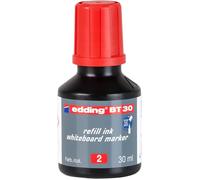 Bt 30 Recharge D'encre Marqueurs Pour Tableaux Blancs-Rouge-30 Ml-Système De Compte-Gouttes,Idéal Comme Recharge Propre Et Simple De Presque Tous Les Marqueurs Pour Tableaux Blancs Edding