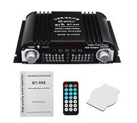 BT-998 HiFi Amplificateur Audio LCD Afficher la Classe D Power Amplificador Bluetooth Radio Voiture Home Super Bilan Haut-Parleur FM USB SD(Amplifier no Adapter)