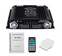 BT-998 HIFI Audio Accueil Amplificateurs numériques Auto Bass Power Amplisseur Bluetooth FM USB SD Haut-parleurs radio subwoofer(Amplifier no Adapter)