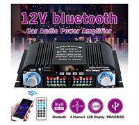 BT-998 HIFI Audio Accueil Amplificateurs numériques Auto Bass Power Amplisseur Bluetooth FM USB SD Haut-parleurs radio subwoofer(12V Adapter for home)