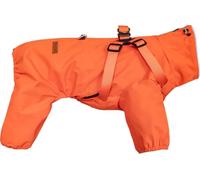 BT Bear Harnais Imperméable pour Chien, Veste Réglable à 4 Pattes pour Chien avec Harnais Combinaison Réfléchissante Manteau Imperméable pour Chiot Petits Chiens, Orange S