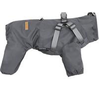 BT Bear Harnais Imperméable pour Chien, Veste Réglable à 4 Pattes pour Chien avec Harnais Combinaison Réfléchissante Manteau Imperméable pour Chiens Moyens et Grands, Gris 3XL
