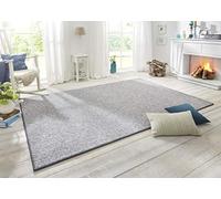BT Carpet Wolly Tapis de Salon - Tissu Plat à Poils Courts Aspect Laine Skandi Skandi Salle à Manger, Salon, Chambre d'enfant, Chambre à Coucher - Crème 140 x 200 cm