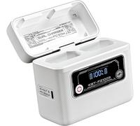 Bt-Fz100 Chargeur De Batterie Appareil Photo Pour Sony Np-Fz100/ Tnp-Fz100 Avec Batterie Intégrée 40,7Wh, 30W Double Fente Chargeur Rapide, Port Usb-C, Écran Lcd, Coque Magnétique[Z1002]