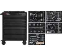BT LINE Chariot d'atelier BT700s 7 tiroirs noir, 194 pcs.