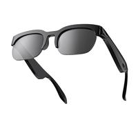 BT Lunettes intelligentes en temps réel Traduction plus de 150 langues Lunettes de musique à conduction osseuse Haut-parleurs intégrés Contrôle vocal pour homme femme Sport Cyclisme Course