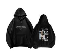 BT Ourselves Sweat À Capuche, JUNGKOOK J-HOPE JIN JIMIN RM SUGA V Sweat-shirt Souvenir Unisexe K-pop(Black-thick,XL)