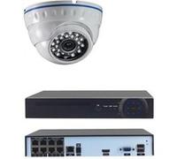 Kit vidéo-surveillance 8 caméras dome ip fullhd+ 5mp poe
