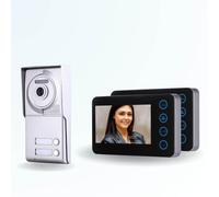 BT SECURITY Portier interphone vidéo neo 2 fils - 2 appartements - 2 écrans noirs 11