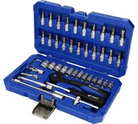 Bt020046 Jeu De Clés À Douille 1/4"",46 Pcs [Powered By Ks Tools]
