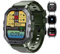 Bt101 Montre Connectée Homme, 2.02"" Montre Connectée Tendance Avec Appel Bluetooth, Smartwatch 5Atm Étanche 24/7 Moniteur De Fréque