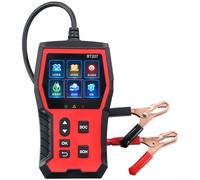 BT207 Testeur professionnel de batterie de voiture, écran LCD pour batteries 12 V 24 V, tension multi-tests, capacité, santé, démarrage à froid