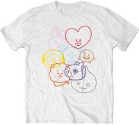 BT21 - T-shirt homme/femme unie RO618 (L) (Blanc)