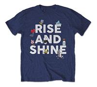 Bt21 - T-Shirt # L Unisex Blue # Rise and Shine