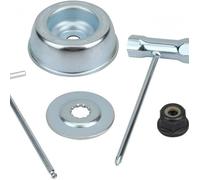 BT21574 kit ecrou Tete debroussailleuse Universelle pour débroussailleuse Thermique stihl Echo ryobi Tete