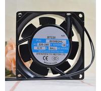 BT220 8038B2HL 220V 0.11A 8cm Metal High Temperature Resistant Cabinet Axial Fan