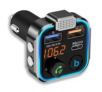 Bt23 voiture mp3 bluetooth lecteur mains libres appel u - FAMICAM - disque inq voies musique rythme transmetteur fm est lar