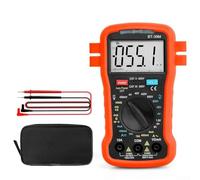 BT39M Multimètre numérique BTMETER avec affichage analogique de 4000 points et affichage analogique True RMS AC DC Voltage Current Tester avec buzzer de continuité et mise hors tension automatique