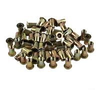 BT605 Outil de rivet fileté avec construction haute résistance pour M3 M5 M6 M8 M10 Écrou Fixation sur métal et plastique (50 pièces M5)