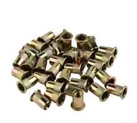 BT605 Outil de rivet fileté avec construction haute résistance pour M3 M5 M6 M8 M10 Écrou Fixation sur métal et plastique (50 pièces M8)