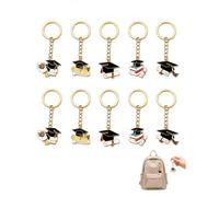 BTACGWP Lot de 10 Porte-clés Remise de Diplôme 2026 (5 Styles), Cadeau de Réussite d'Examen, Idéal comme Souvenir et Cadeau d'Invités pour Fêtes de Fin d'Études, Bac et Master