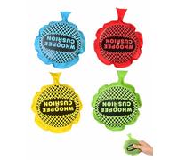 BTACGWP Lot de 4 Coussins Péteurs Autogonflants - Tissu Doux & Gonflage Ultra-Rapide - Farce Comique Sans Déplacement pour Adultes, Enfants, Bureau, 1er Avril & Halloween