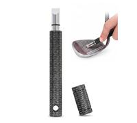 BTACGWP Outil Nettoyage & Affûtage Rainures Golf Noir 1 Pce | Lame Précise Élimine Mousse, Restaure Backspin & Contrôle Balle Sur Herbe