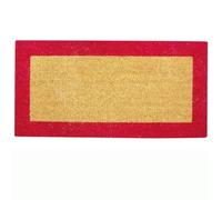 BTB TAPIS BENOIT TAPIS BROSSE BORDE ROUGE 17MM 33X70 MARQUE