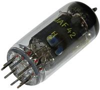 BTB Vertrieb UAF 42 = 12 S 7 Tube électronique Diode-pentode 100 V 2.8 mA Nombre de pôles: 8 Culot: rimlock 8 broches Contenu 1 pc(s)