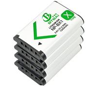 BTBAI K1a Lot de 4 batteries pour appareil photo numérique DSC-RX100 DSCRX100 NP-BX1 NPBX1
