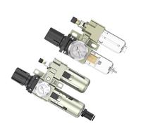 BTBDTBNN 1Pcs Processeur d'air AC2010-02 Vanne de réduction de Pression de Filtre AC3010-03 AC4010-04 AC5010-06 AC5010-10 Séparateur Huile-Eau(AC2010-02D)