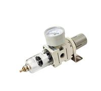 BTBDTBNN Filtre à air for compresseur pneumatique AW2000-02, Filtre de Traitement, régulateur de Pression, manomètre, séparateur d'huile(AW2000-02 Fiber)