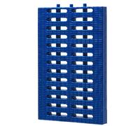 BTBTB Grille de Drainage extérieure en Plastique, Grille de Drainage antidérapante de 9 mm d'épaisseur, Protection de gouttière for Jardins, garages et Aires de Jeux(Blue,25x30x2.5cm/9.8x11.8x0.9in)