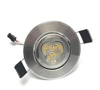 BTBTB Spots encastrés for plafond, mini-spot LED 3 W, 100-240 V, trou de 50 mm