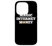 BTC Bitcoin Magic Internet Money Crypto Cryptocurrency Coque pour iPhone 14 Pro