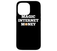 BTC Bitcoin Magic Internet Money Crypto Cryptocurrency Coque pour iPhone 14 Pro Max