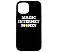 BTC Bitcoin Magic Internet Money Crypto Cryptocurrency Coque pour iPhone 15