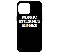 BTC Bitcoin Magic Internet Money Crypto Cryptocurrency Coque pour iPhone 16 Pro Max