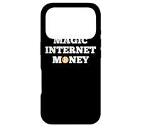 BTC Bitcoin Magic Internet Money Crypto Cryptocurrency Coque pour iPhone 17 Pro