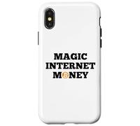 BTC Bitcoin Magic Internet Money Crypto Cryptocurrency Coque pour iPhone X/XS