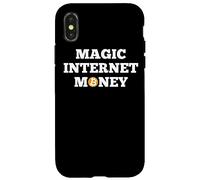BTC Bitcoin Magic Internet Money Crypto Cryptocurrency Coque pour iPhone X/XS