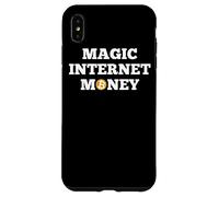 BTC Bitcoin Magic Internet Money Crypto Cryptocurrency Coque pour iPhone XS Max