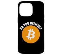 BTC Do You Believe? Bitcoin & Crypto Investor Humor Coque pour iPhone 14 Pro Max