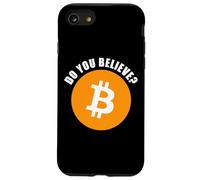 BTC Do You Believe? Bitcoin & Crypto Investor Humor Coque pour iPhone SE (2020) / 7 / 8