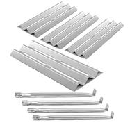 Btcdr Lot de 4 brûleurs et plaques chauffantes Napoleon LEX485/605/730 Série LE LD485 S81001 en acier inoxydable