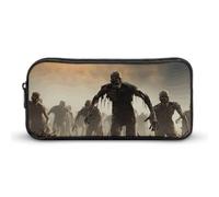 BTCOWZRV Grande trousse à crayons avec de nombreux zombies - Esthétique - Pour homme et femme - Trousse de maquillage portable multifonction pour pièces de monnaie - Style : 22 x 12 x 5 cm, Style :,